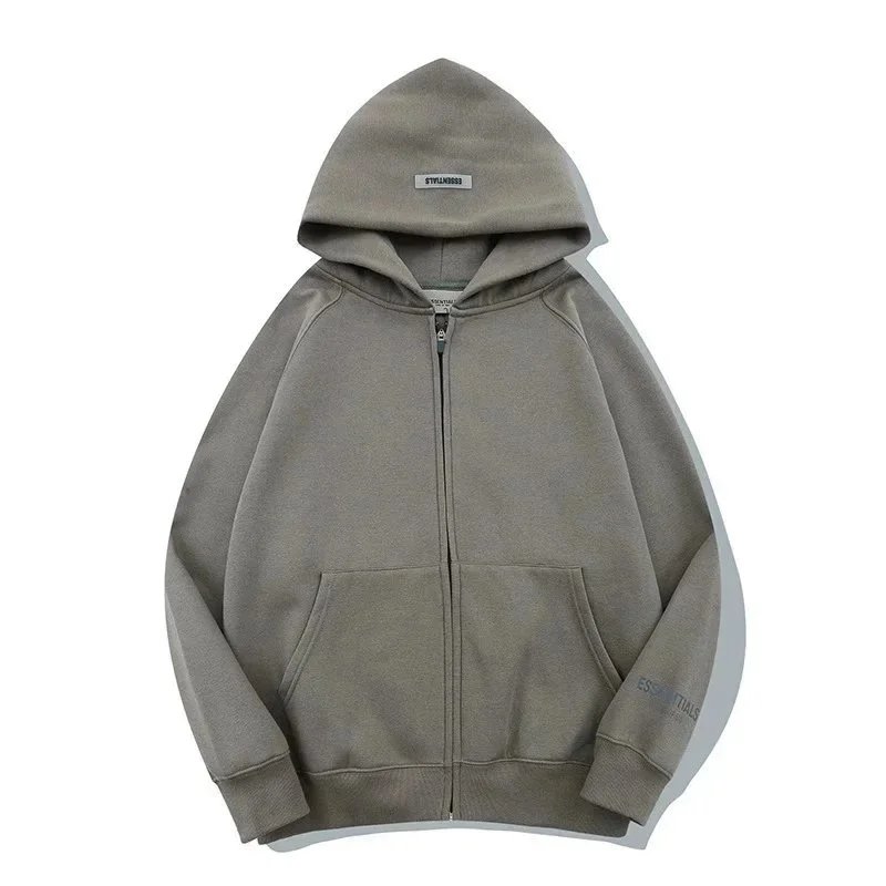 Zip-Up Grey
