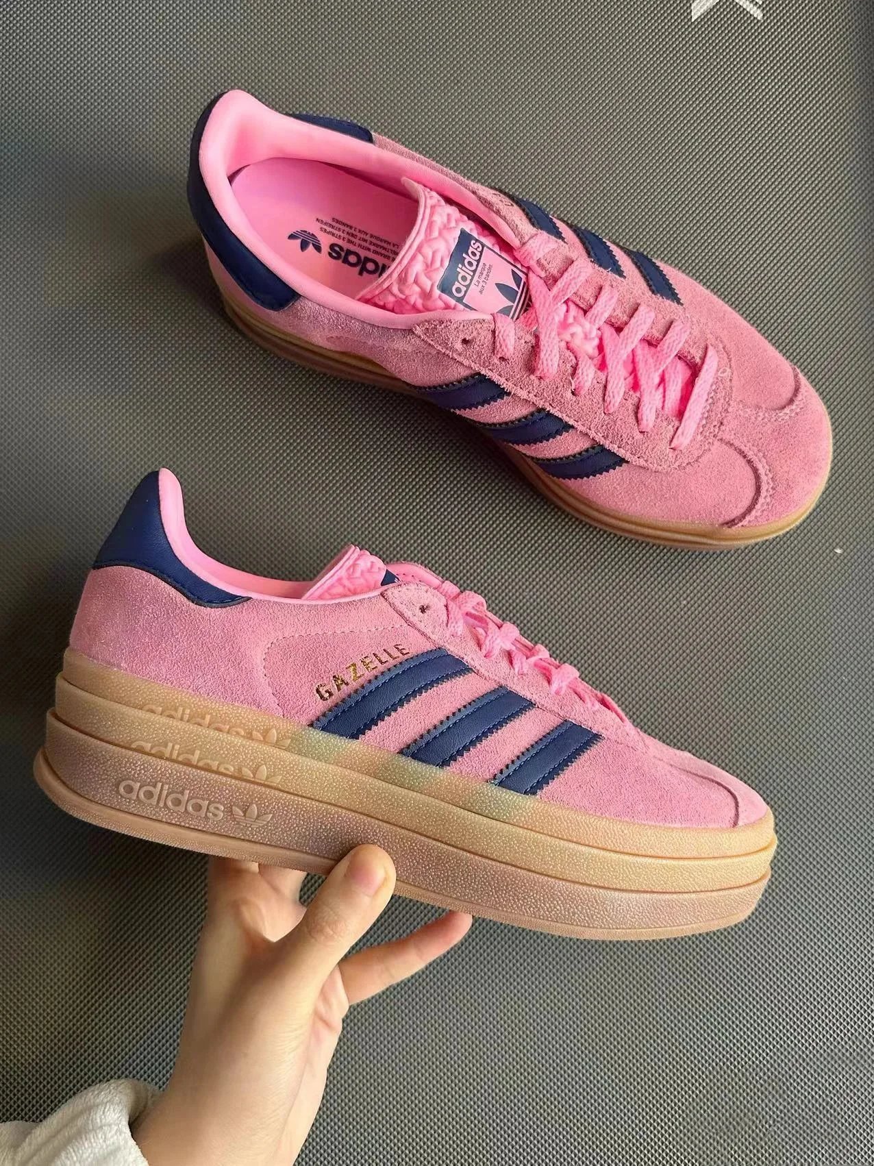 Height-Boosting Pink - Suede (Fashion Style)