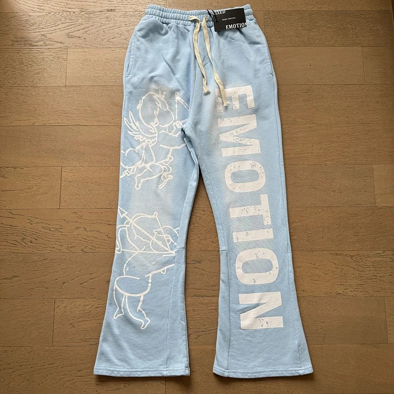 Mixed Emotion Hoodies & Sweatshirts Zip-Up Rhinestone Graphic Hoodie — X0021 Blue
