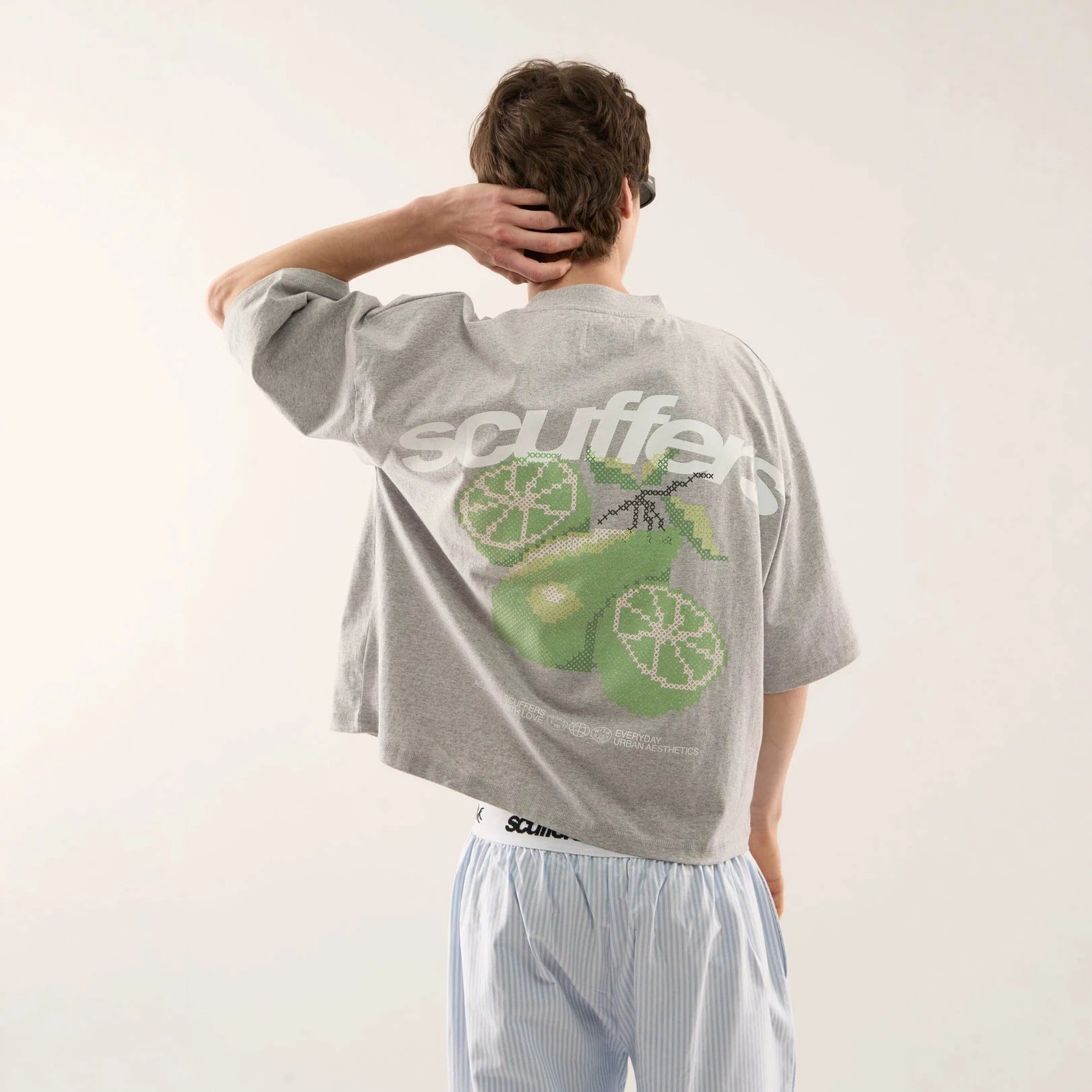 Scuffers T-Shirts Boxy Fit Graphic Logo T-Shirt image 2