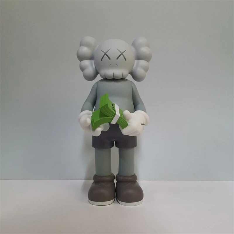 KAWS Uncategorized Companion Collectible Figure — 30 cm Counting Money Gray, Boxed