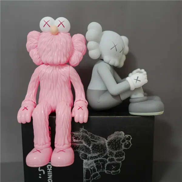 Kaws Companion Figure Multicolor Collectible Art Toy Accessories - 12