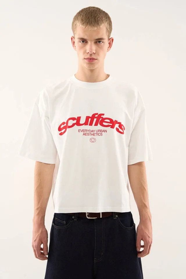Scuffers T-Shirts Boxy Fit Graphic Logo T-Shirt product detail image 4