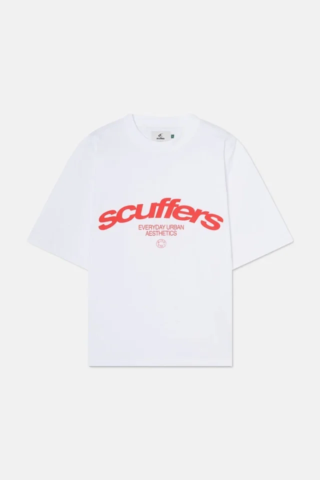 Scuffers T-Shirts Boxy Fit Graphic Logo T-Shirt product detail image 7