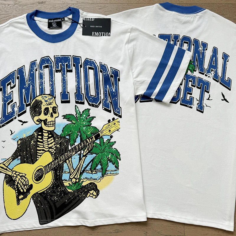 Mixed Emotion Hoodies & Sweatshirts Zip-Up Rhinestone Graphic Hoodie — X0005