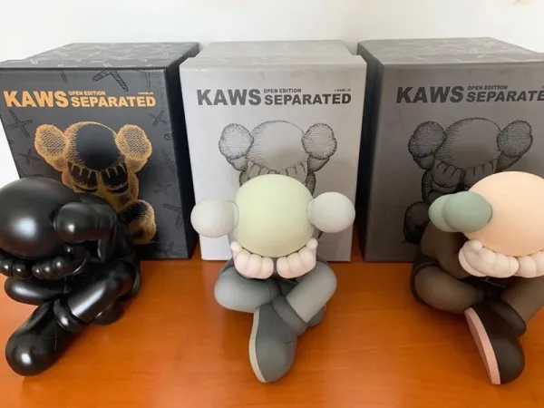 Kaws Companion Figure Multicolor Collectible Art Toy Accessories - 8
