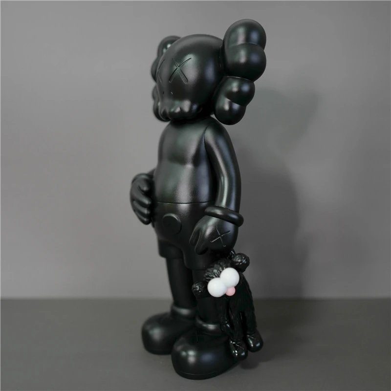 KAWS Uncategorized Companion Collectible Figure — 30 cm Carrying Figure Black, Boxed