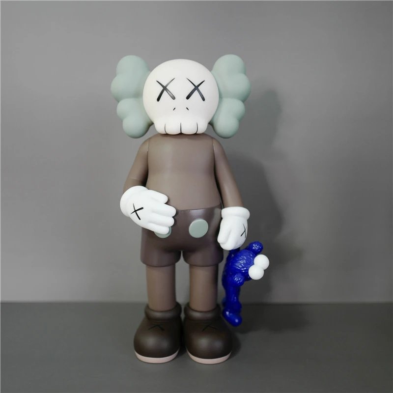 KAWS Uncategorized Companion Collectible Figure — 30 cm Carrying Figure Brown, Boxed