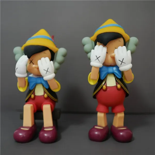 Kaws Companion Figure Multicolor Collectible Art Toy Accessories - 4
