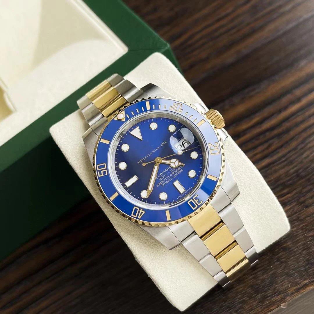 Rolex GMT-Master II Black Dial Gold Watch Watches - 8