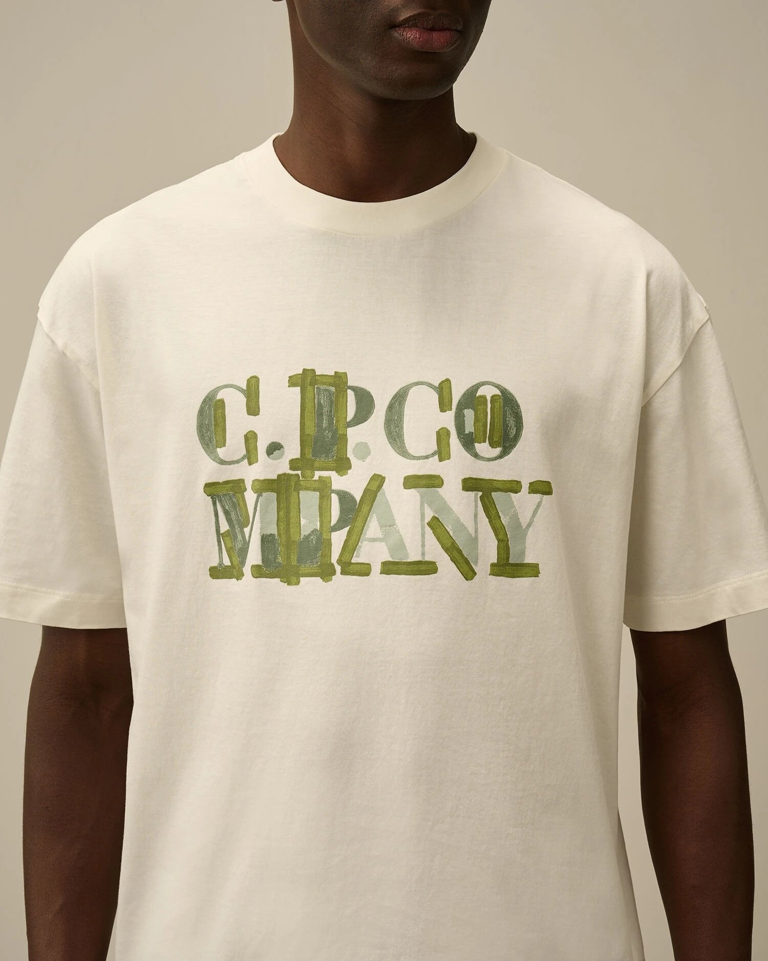 9023 off-white with green lettering SKU image