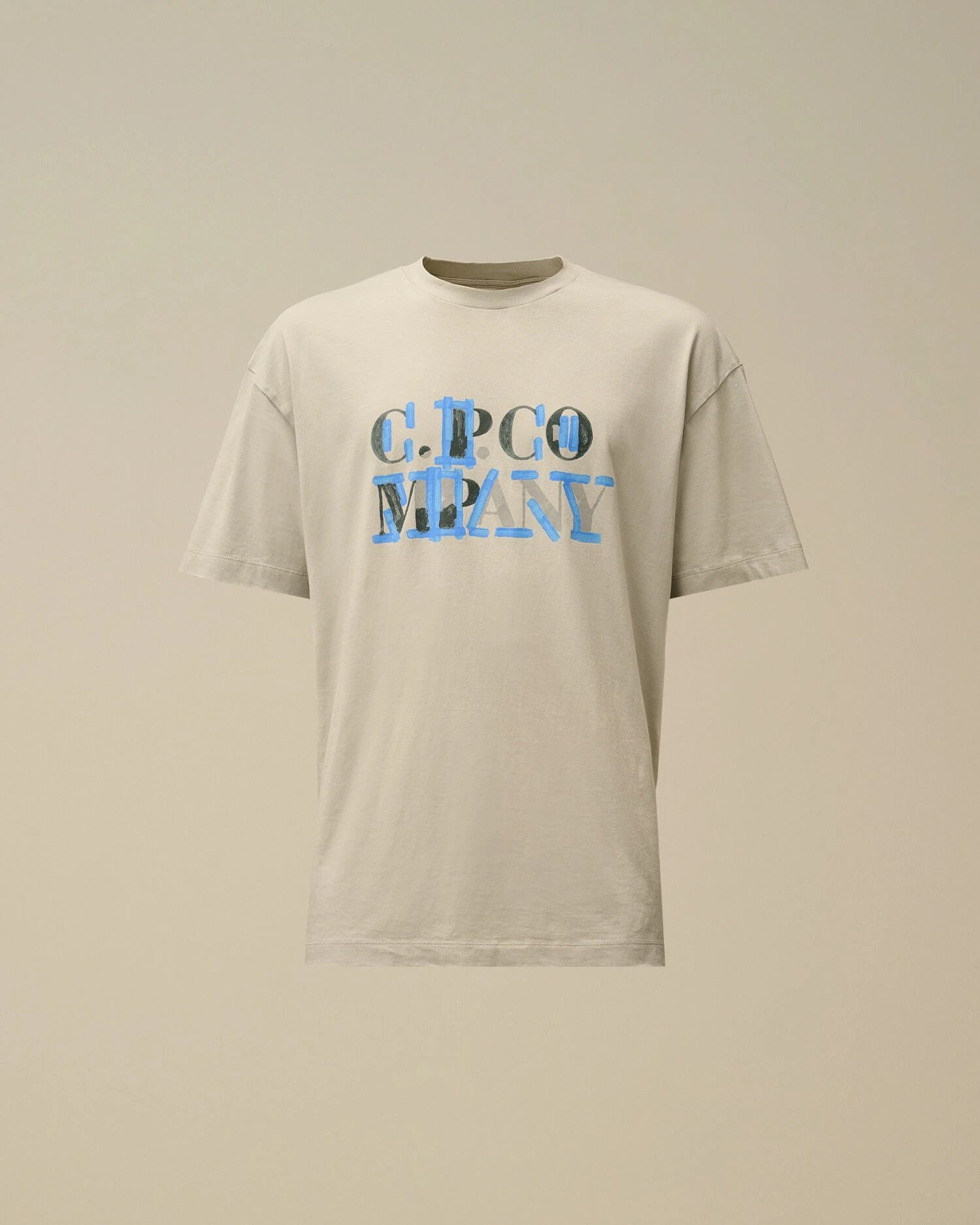 9023 light gray with blue lettering SKU image