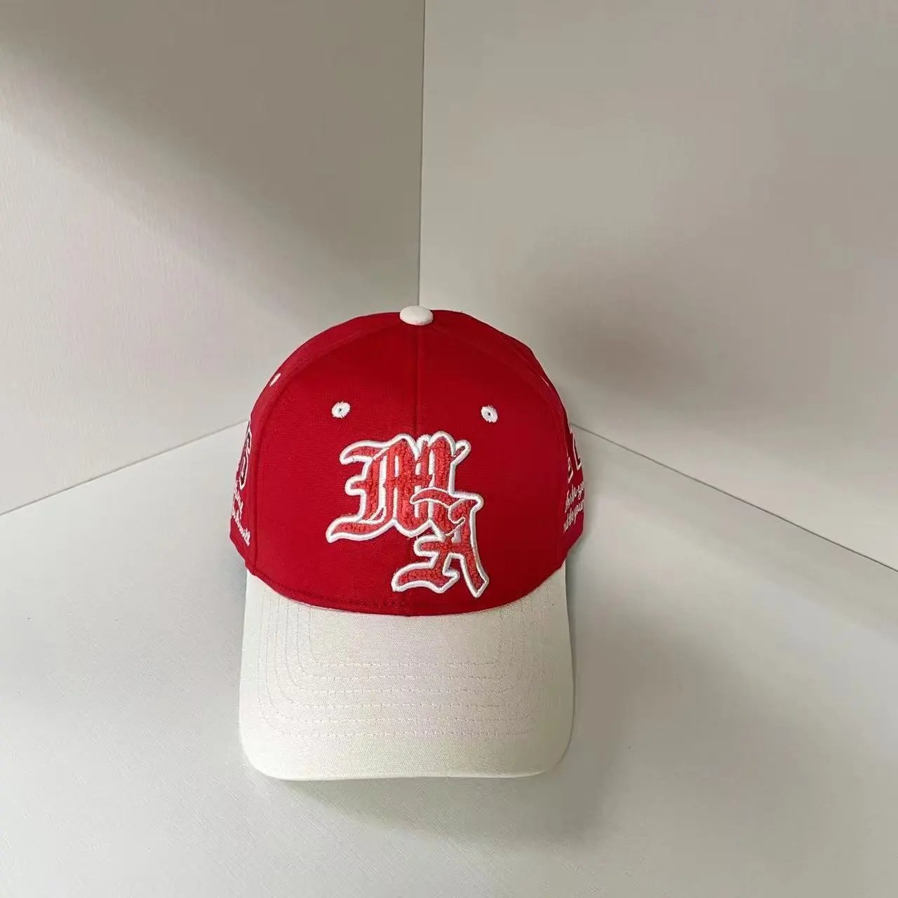 Red color-blocked SKU image