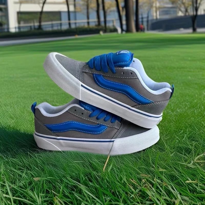 Fluorescent green and black casual, fashionable and versatile sneakers, American street fat bread shoes, casual shoes for men and women, couples