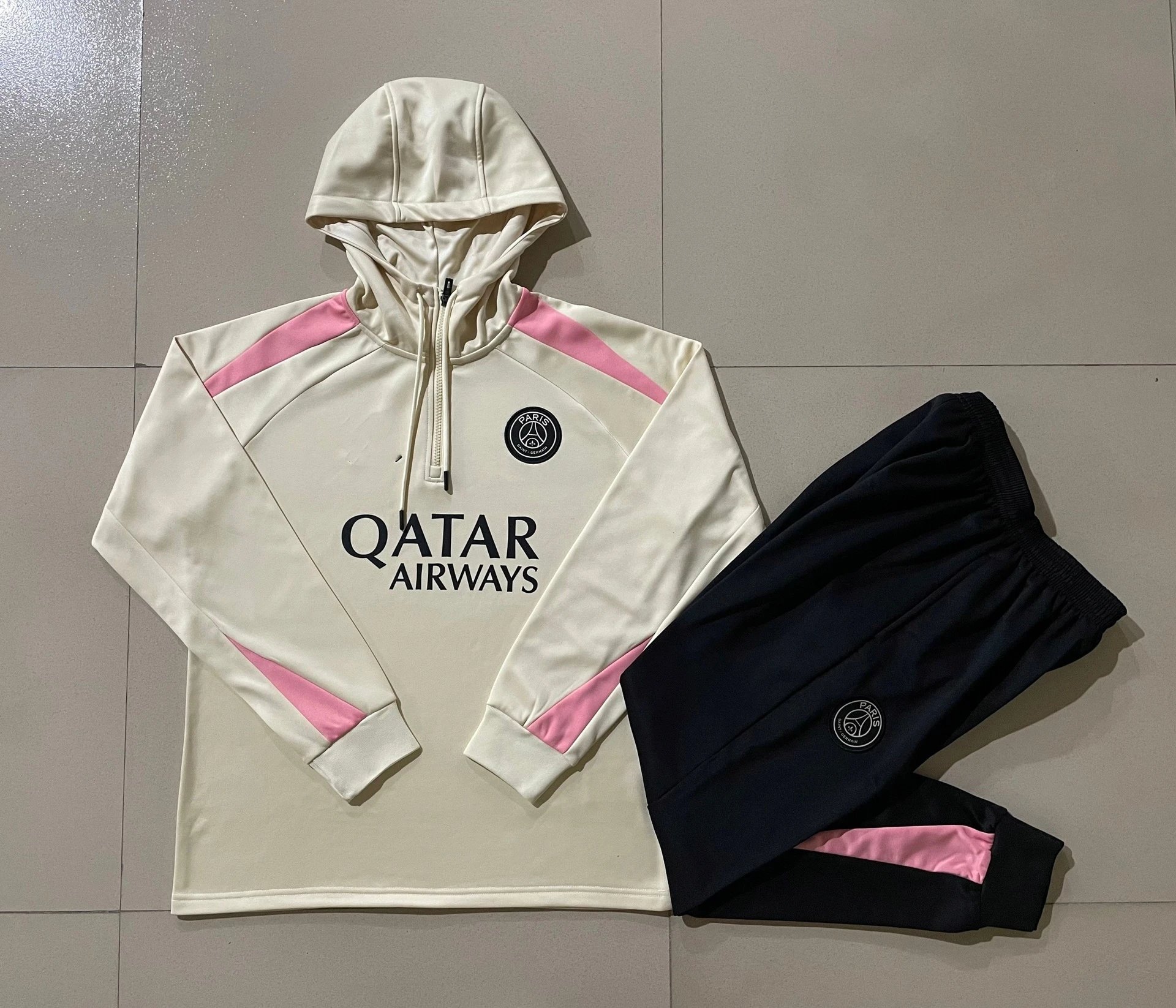 2425 Half-Zip Hoodie Jordan Paris Apricot-Paris