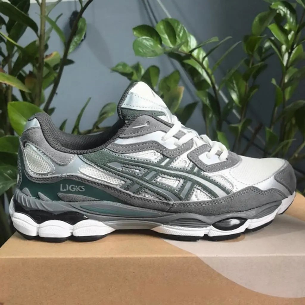 White Grey Green