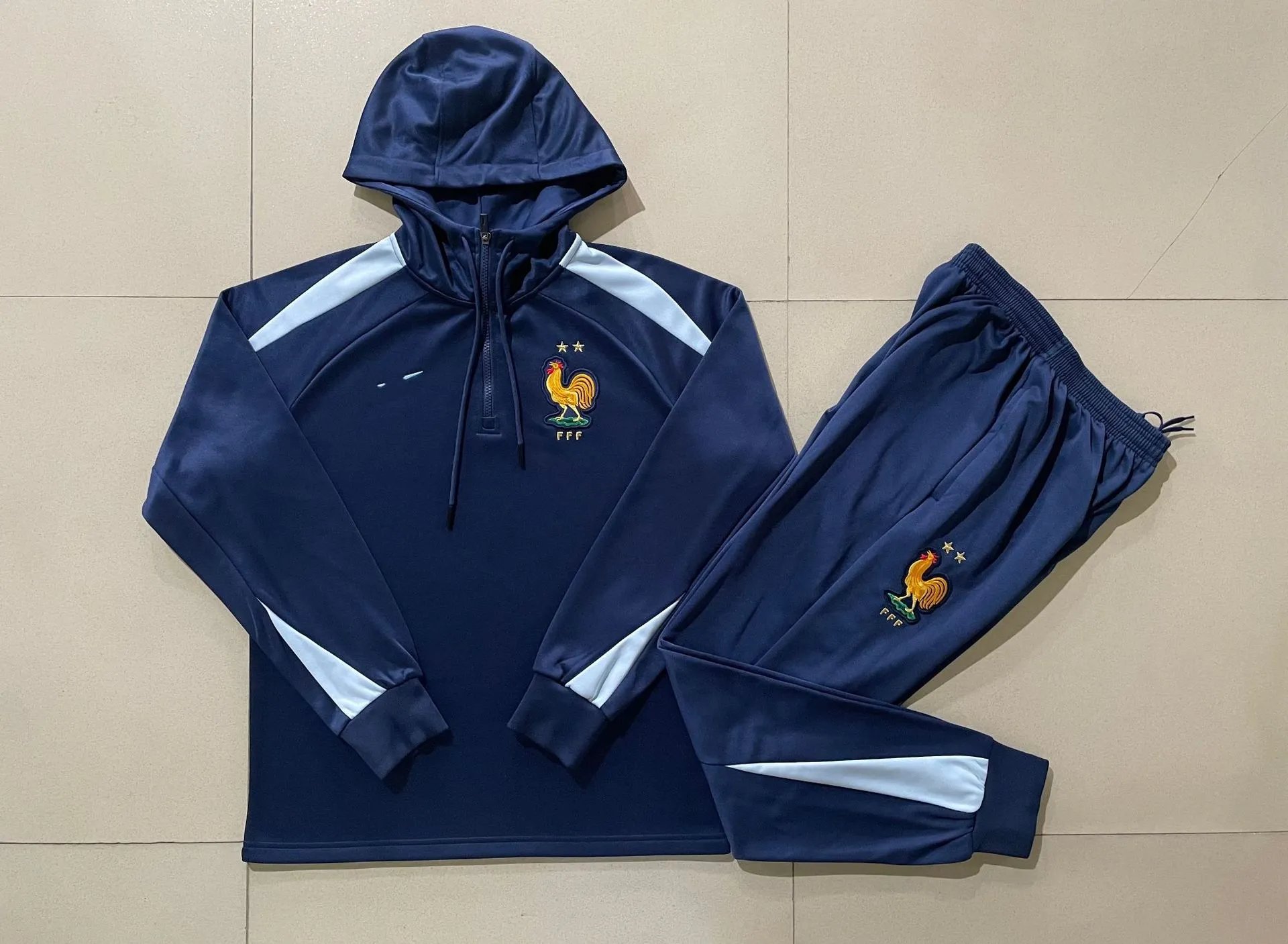 2425 Half-Zip Hoodie France Royal Blue-France