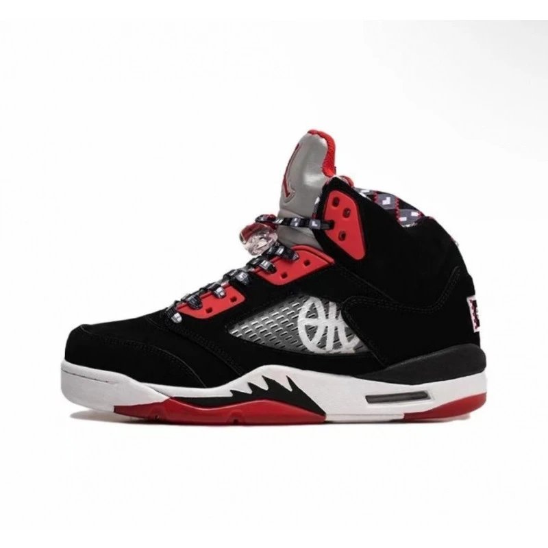 AJ5-Black University Red