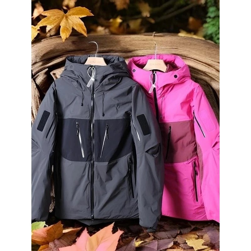 Bird House Same Style Winter Stone down Jacket System Autumn Winter Outdoor Hooded Jacket Ski Jacket Waterproof Coat