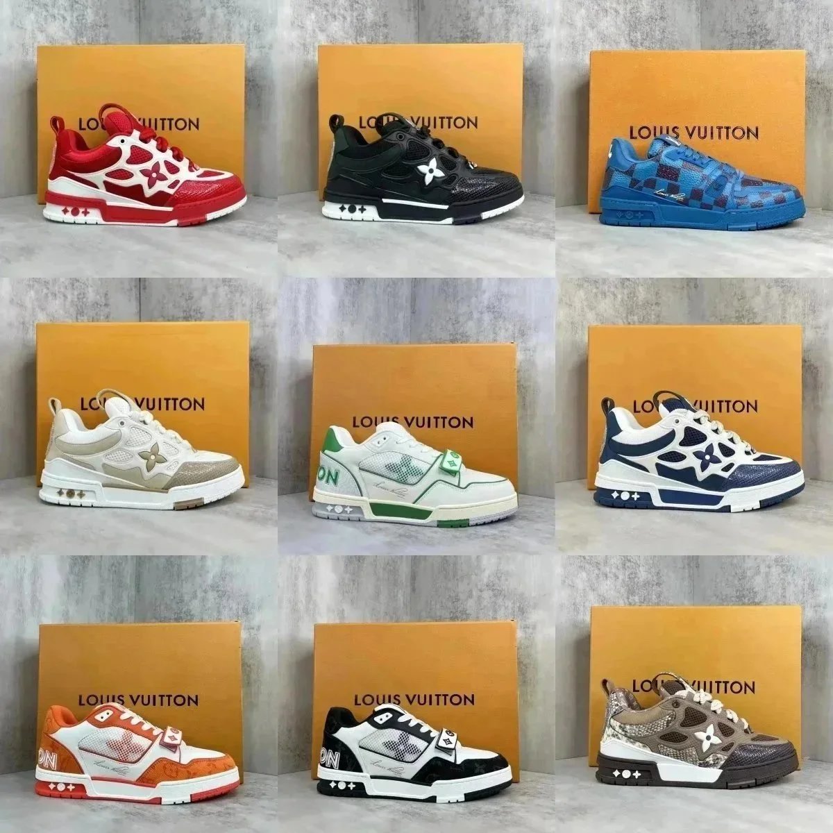 Louis Vuitton Trainer Sneakers