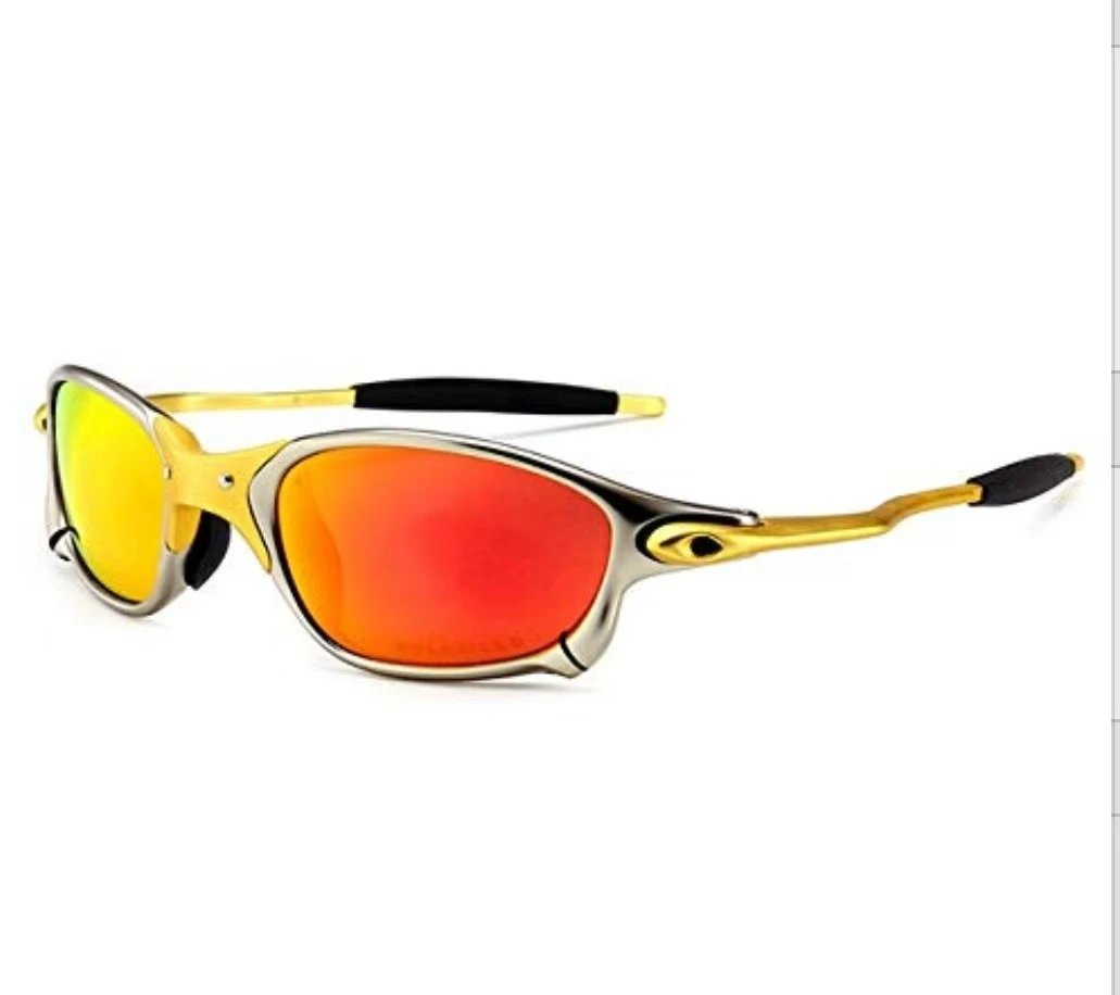 Oakley Juliet X Metal Titanium Sunglasses 24K Gold Fire Iridium