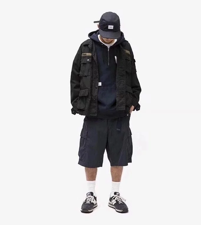 17SS WTAPS JUNGLE LS/SHIRT. COTTON. CHINO 四袋夹克