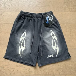 thumbnail for Original wash distressed casual shorts
