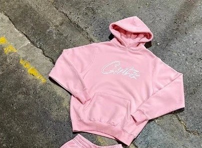 Pink hoodie