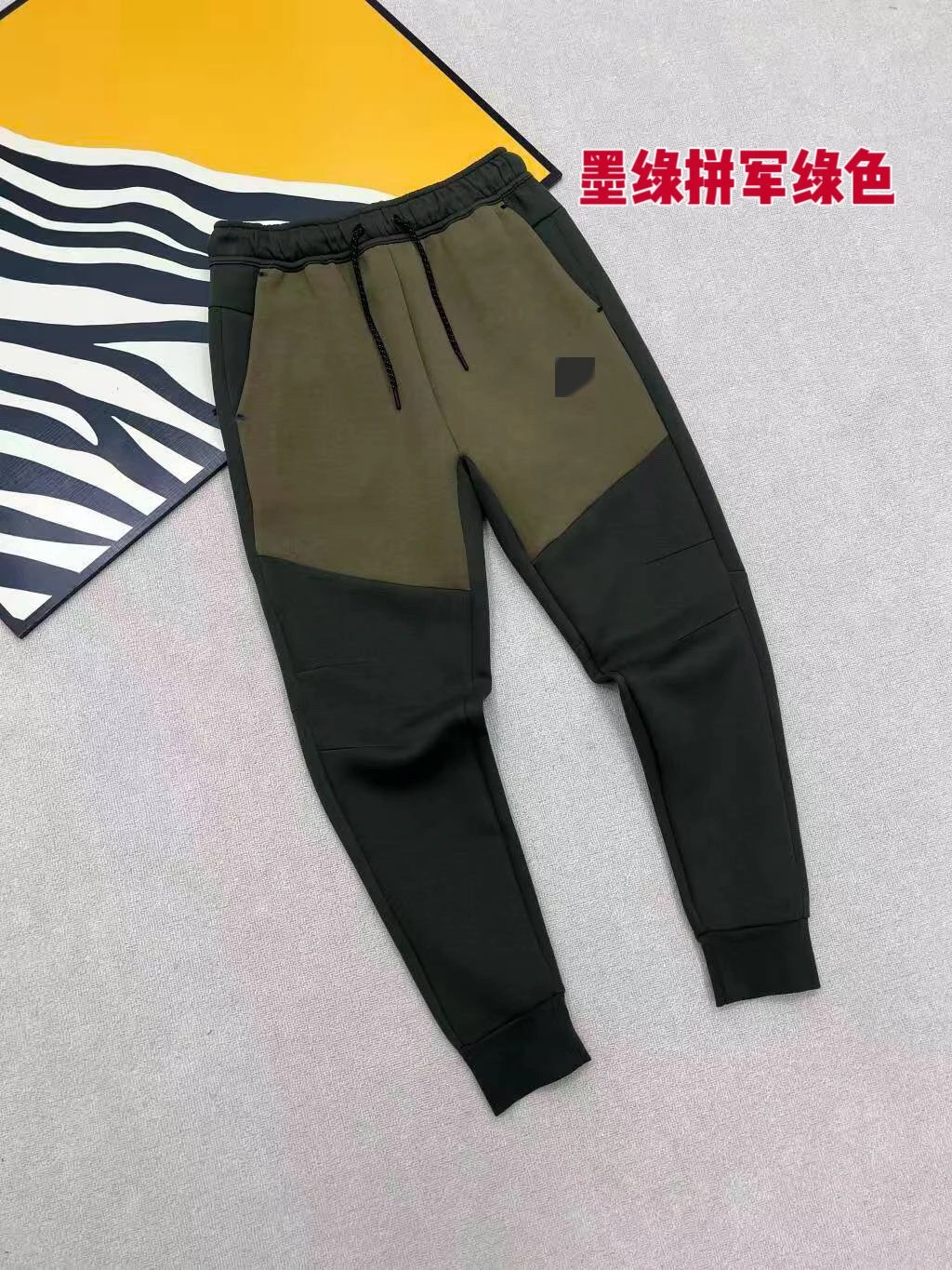 Dark green army green pants