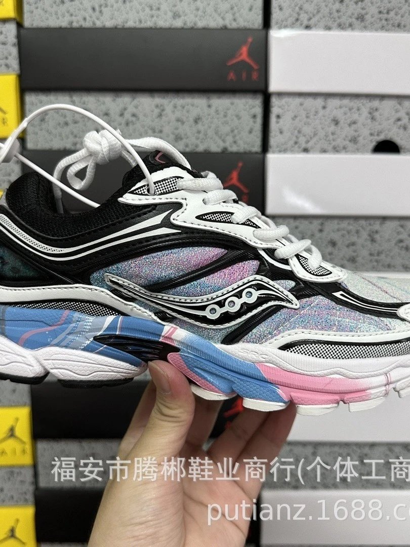 Cross border Saucony PROGRID OMNI9 full engine outdoor running shoes with shock absorption and wear resistance