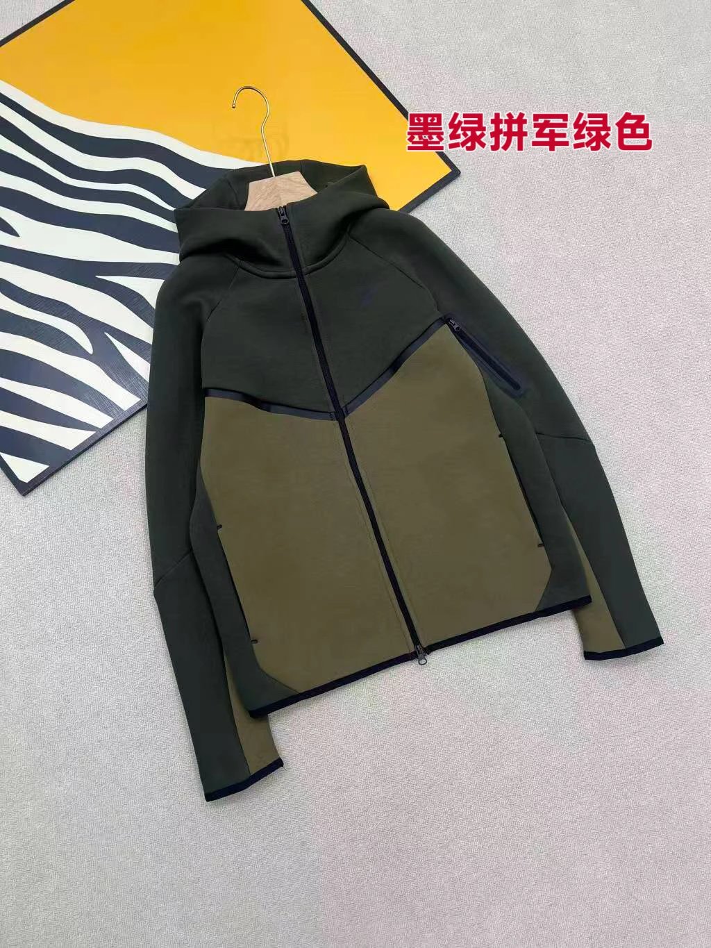 Dark green army green jacket