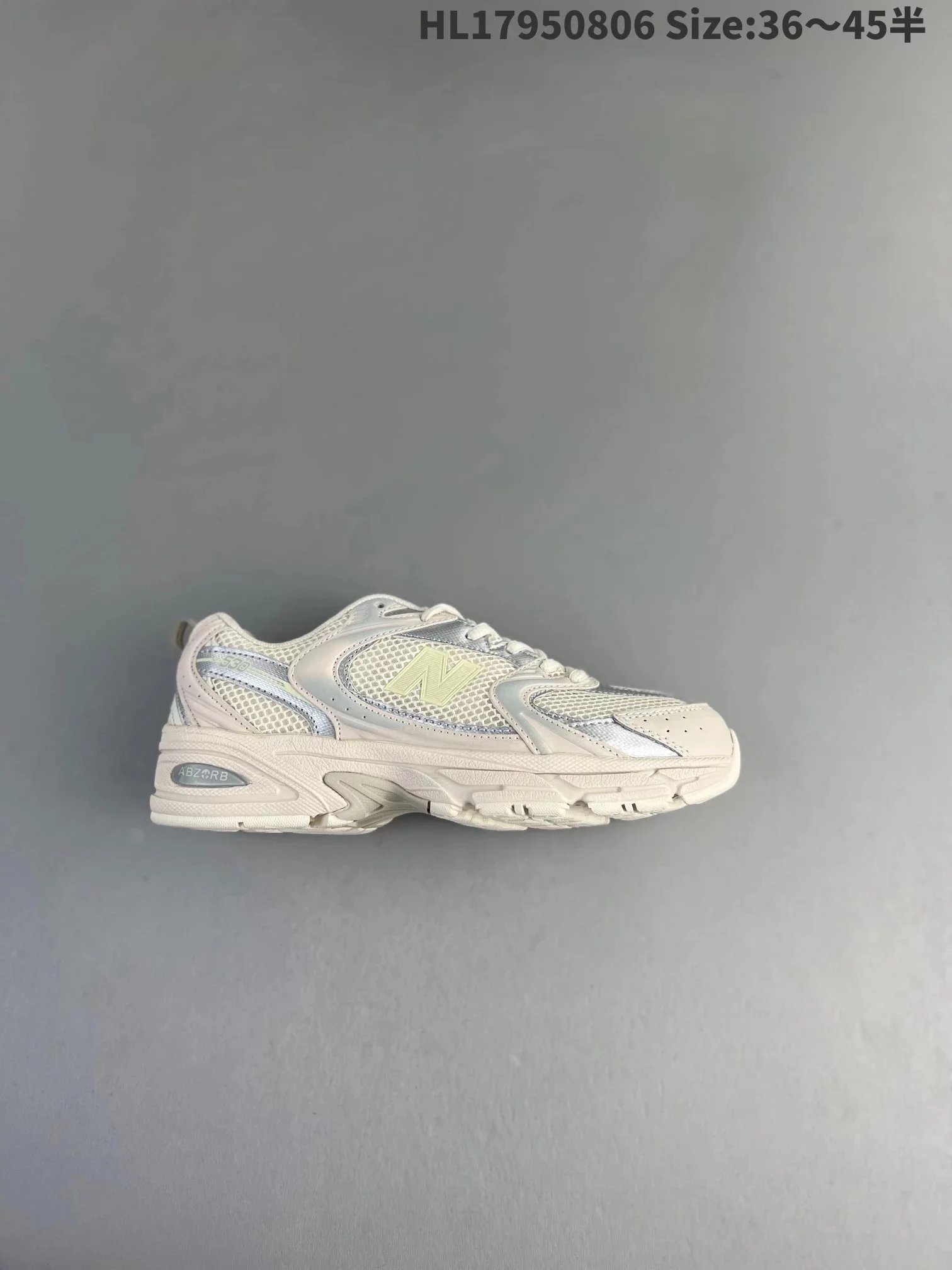 New Balance 990v6 White Blue Mesh Running Shoes - 26