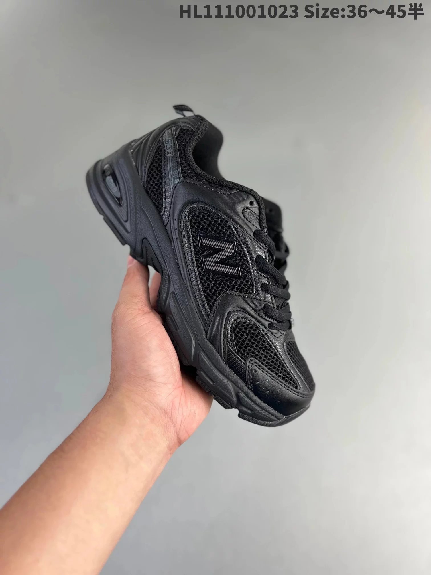 New Balance 990v6 White Blue Mesh Running Shoes - 44
