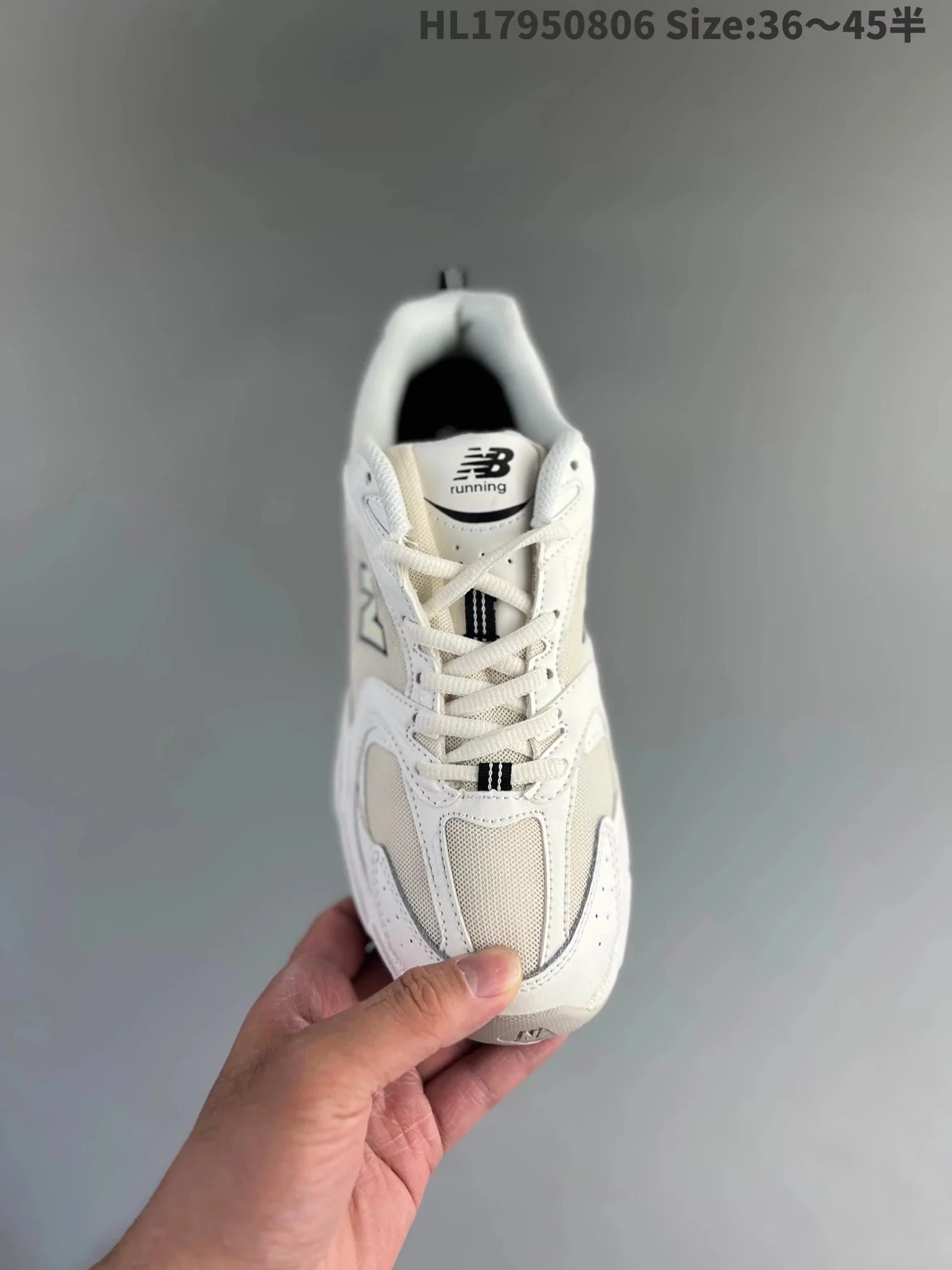 New Balance 990v6 White Blue Mesh Running Shoes - 32