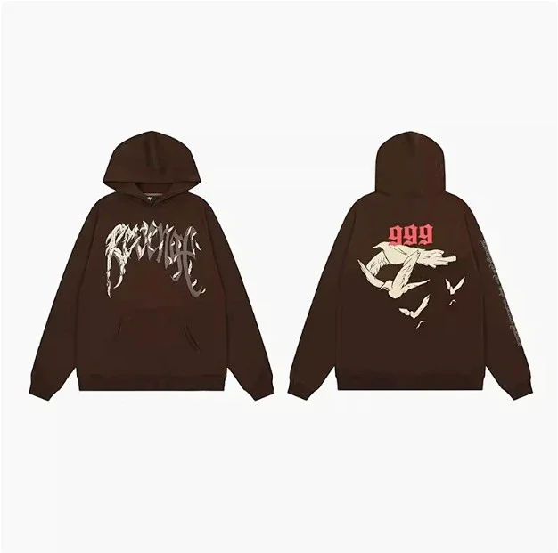 Revenge Hoodies & Sweatshirts Graphic Pullover Hoodie product detail image 9