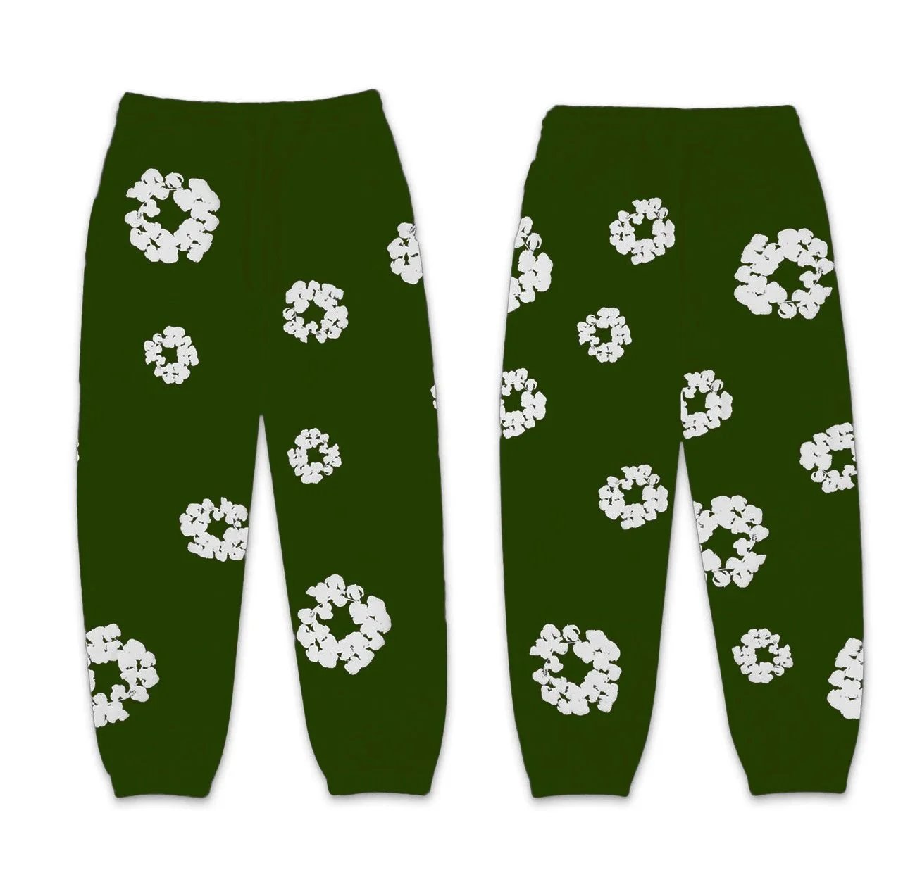 dark green pants