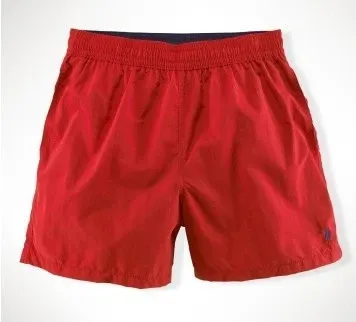 Polo Ralph Lauren Classic Swim Trunks Blue with Yellow Waistband - 15