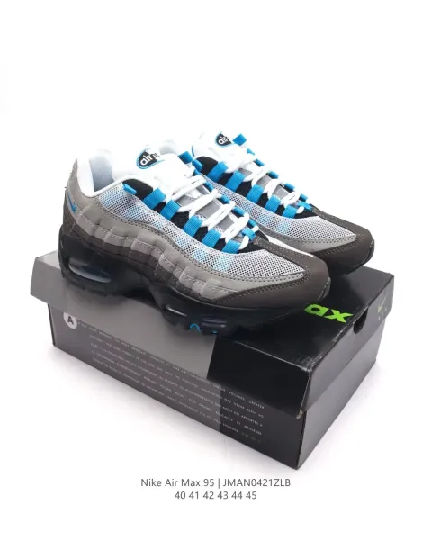 Nike Air Max 95 Black/Red Sneakers - 13