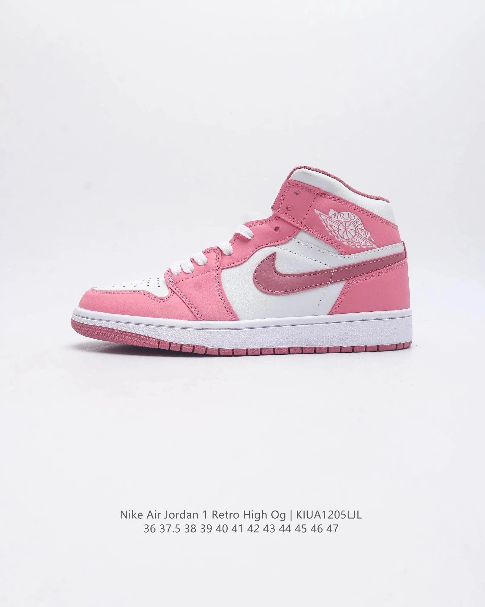 Air Jordan 1 Retro High OG Bred Patent Leather Sneakers - 8