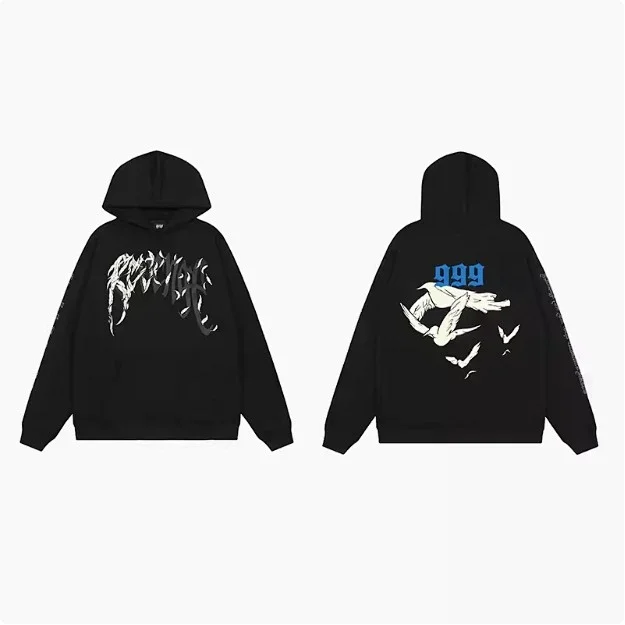 Revenge Hoodies & Sweatshirts Graphic Pullover Hoodie product detail image 10