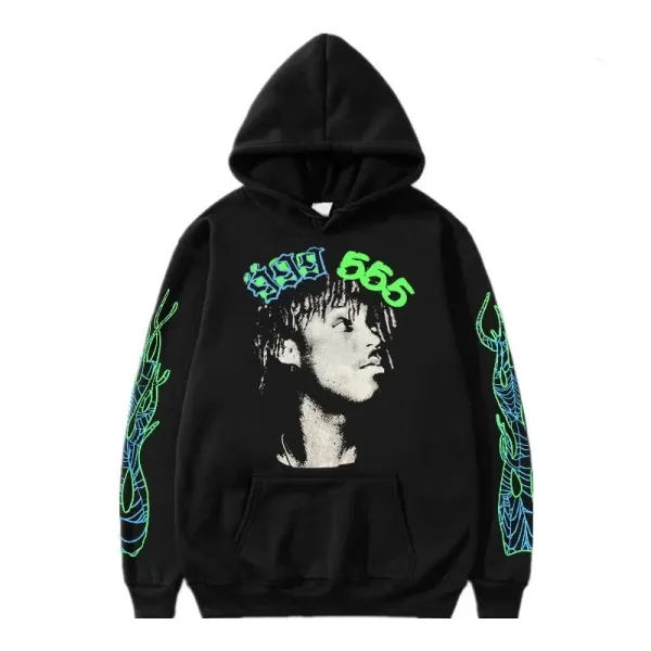 XXXTentacion x Streetwear Collection '999 666' Black Hoodie - 1