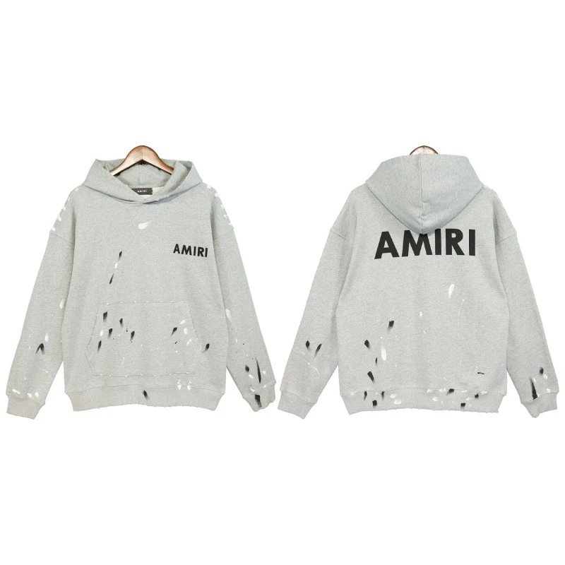 Amiri Records Hollywood White Hoodie - 13