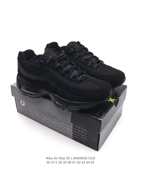 Nike Air Max 95 Black/Red Sneakers - 8