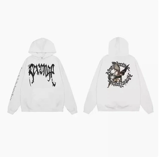 Revenge Hoodies & Sweatshirts Graphic Pullover Hoodie product detail image 13