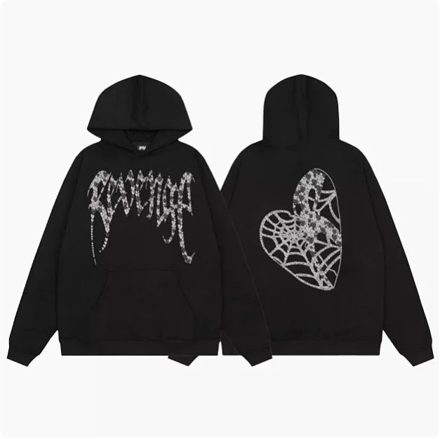 Revenge Hoodies & Sweatshirts Graphic Pullover Hoodie product detail image 15
