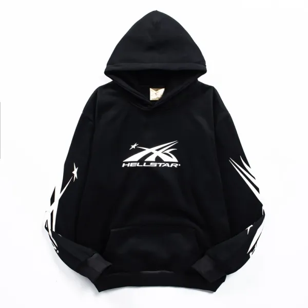 Hellstar Graphic Hoodie Black - 1