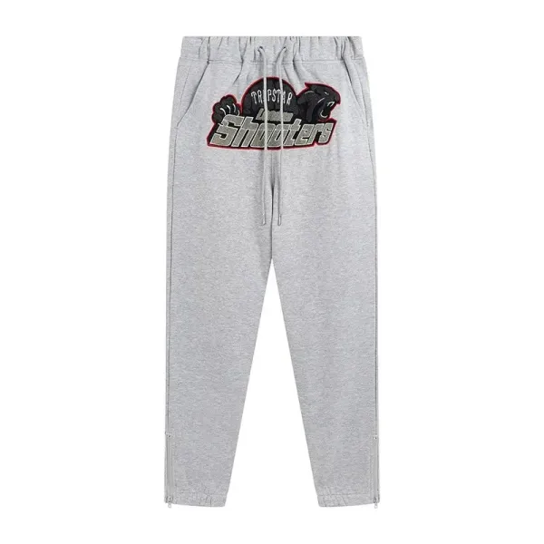 Trapstar Shooters Graphic Sweatpants Gray - 1