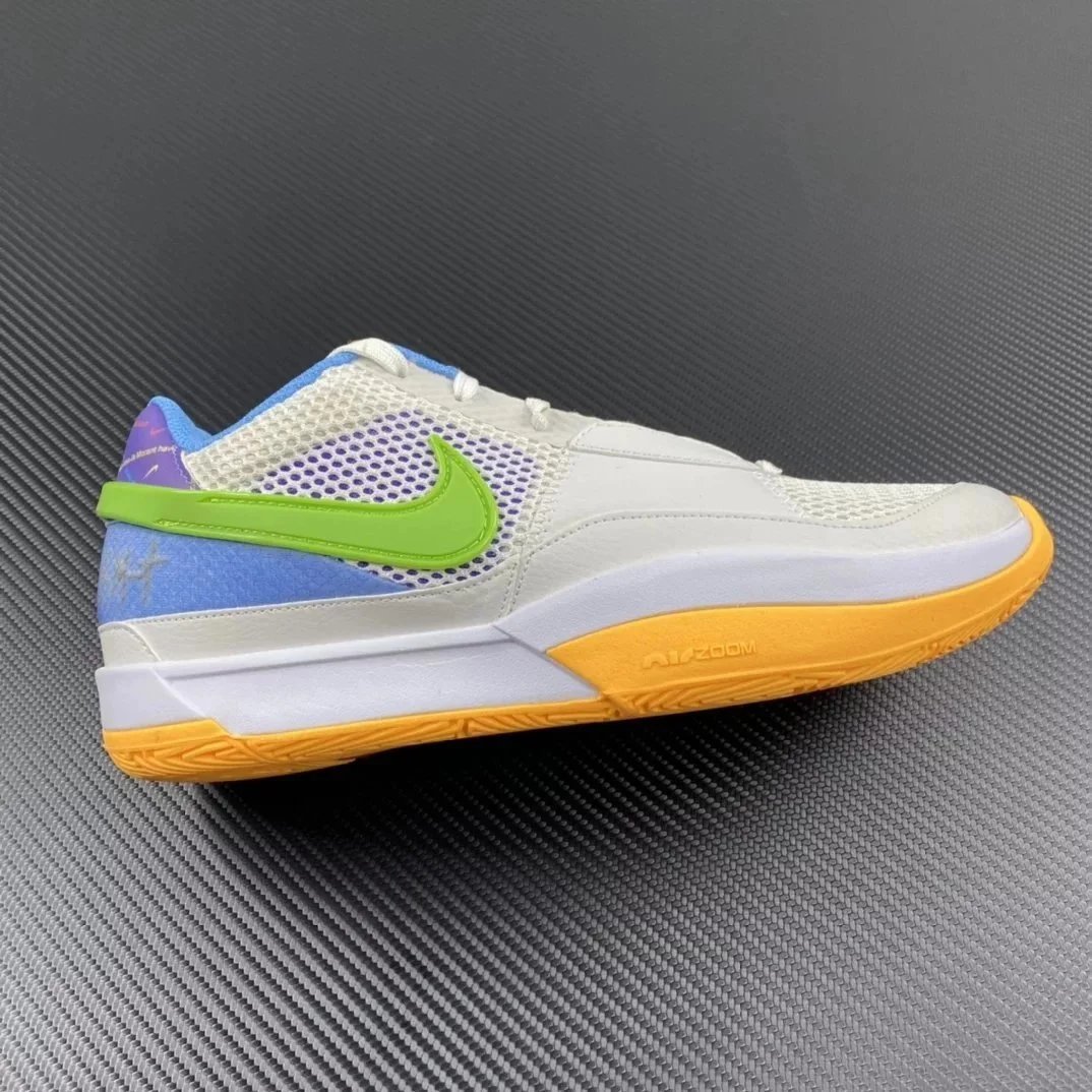 Nike Sneakers Ja 1 EP Basketball Shoes — gray blue orange DR8785-001