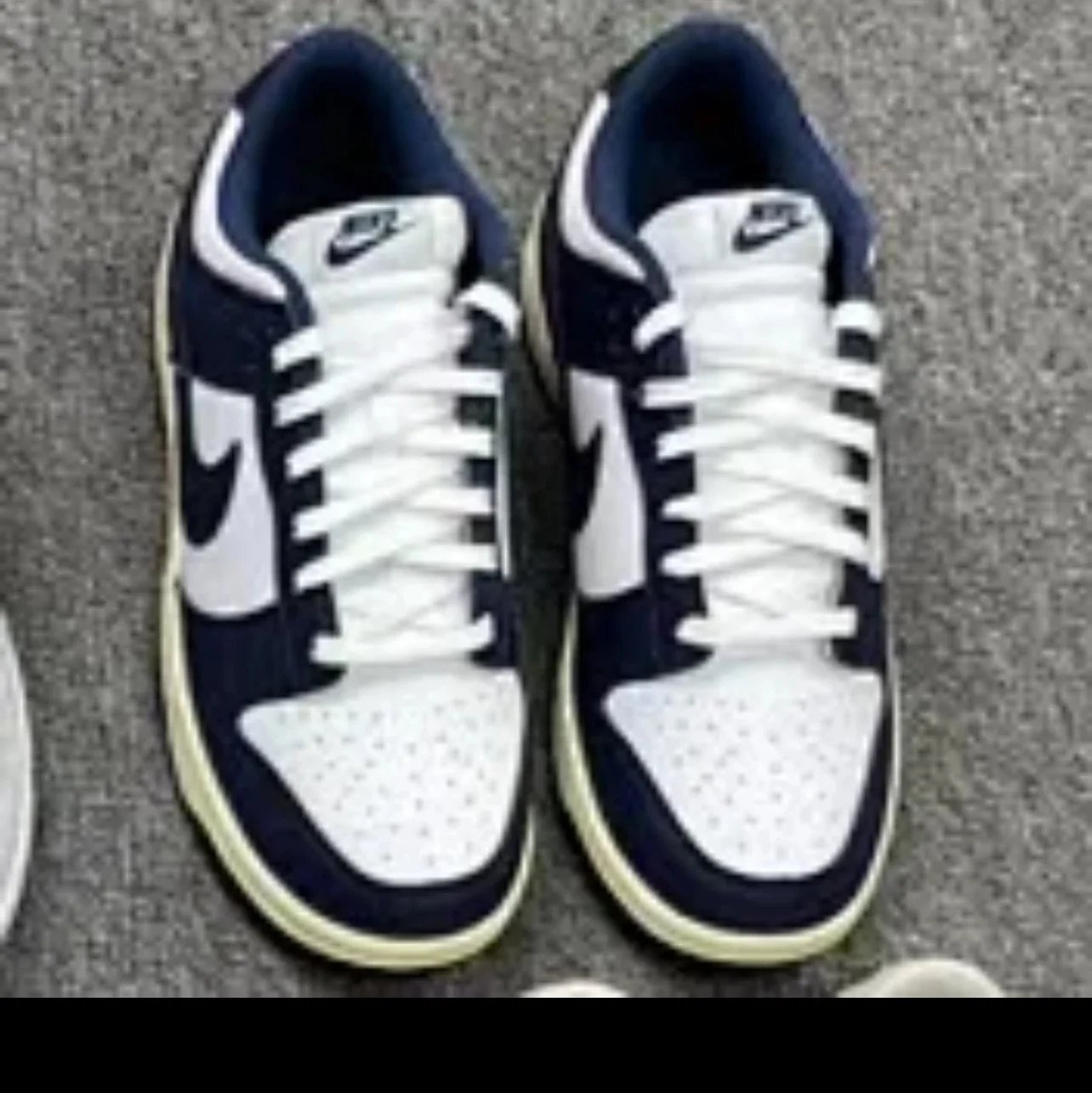 Nike Dunk and Samba — Dunk Navy Blue