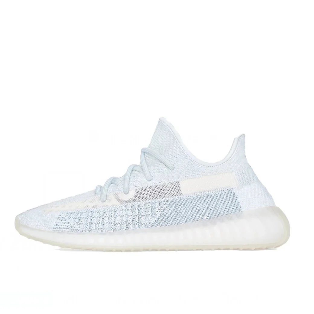 Unbranded Sneakers 350 V2 Knit — Ice Blue Angel